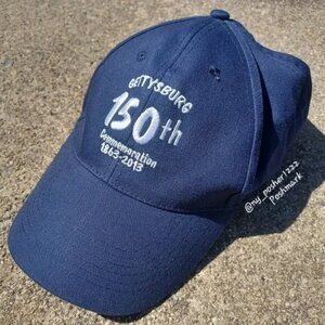 𝖦𝖤𝖳𝖳𝖸𝖲𝖡𝖴𝖱𝖦 150ᵗʰ Commemoration Anniversary Baseball Cap Blue